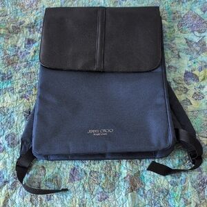 Jimmy Choo Navy and Black Backpack